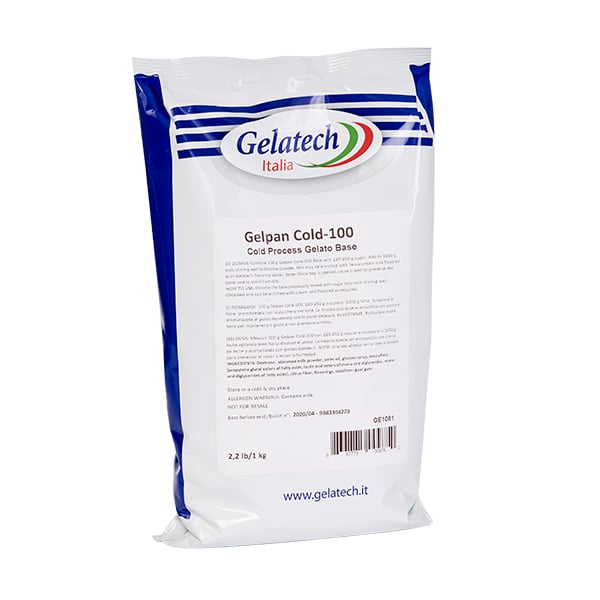 Gelpan Cold 100 Gelato Base - Gelatech